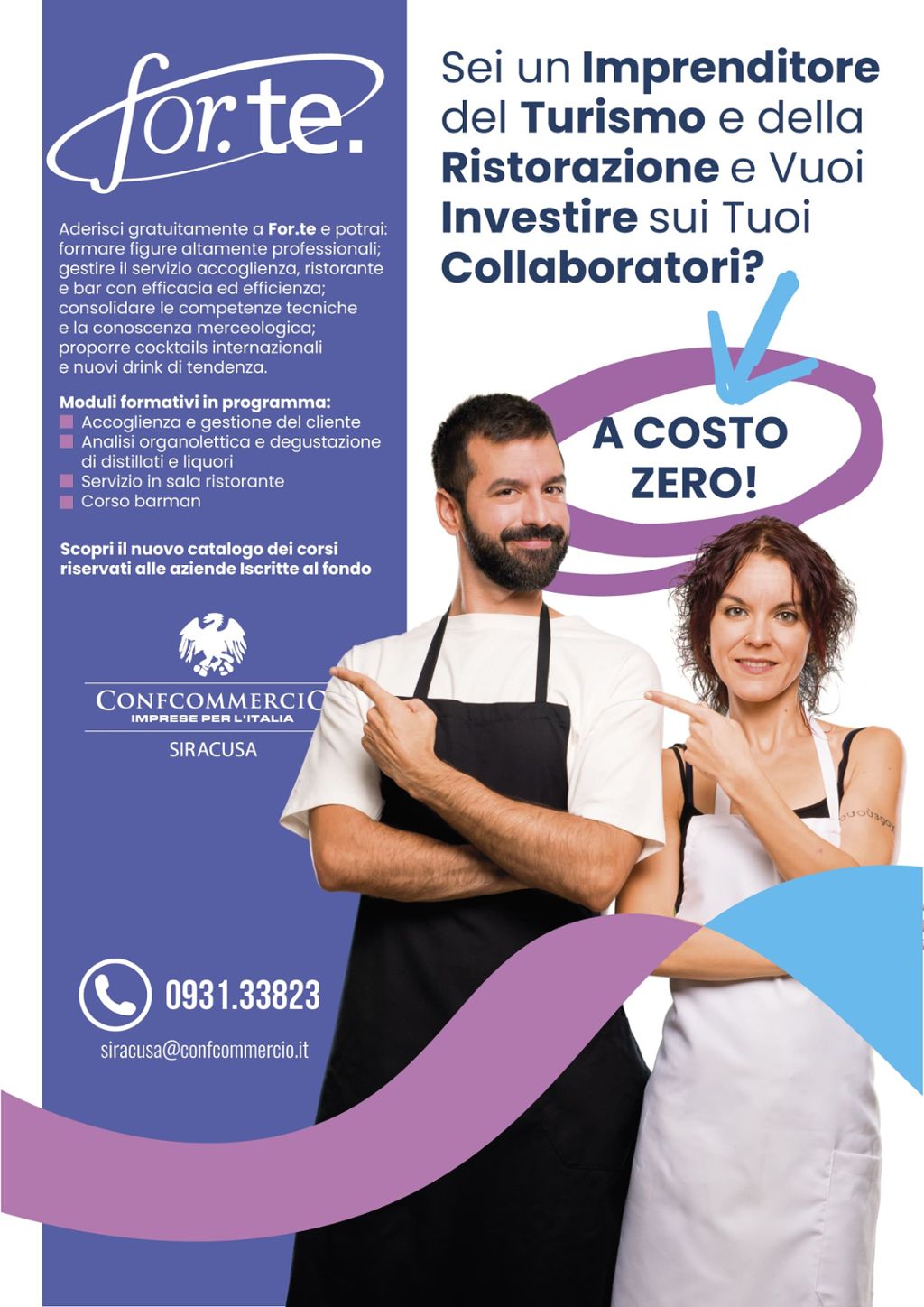 Fondo For.te.: nuove opportunità formative per le aziende del settore turistico e della ristorazione