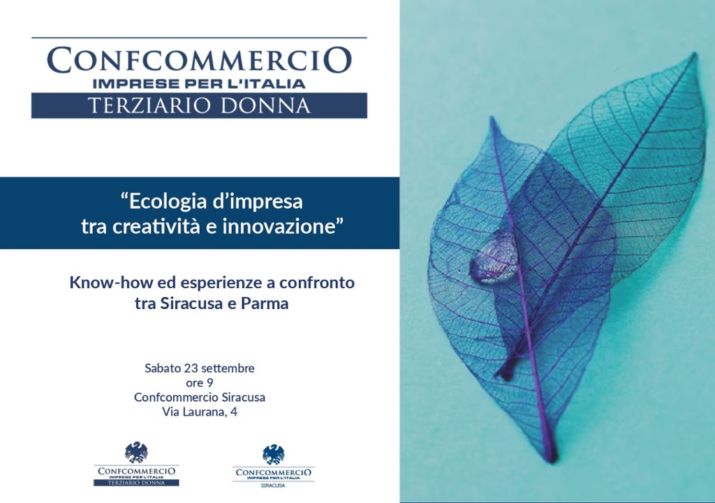 “Ecologia d`impresa tra creatività e innovazione” - 23 Settembre ore 9.00