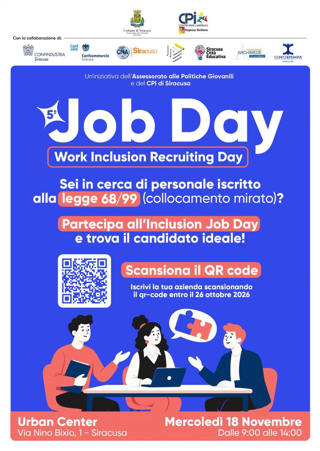 PARTECIPA ALL`INCLUSION JOB DAY 2026