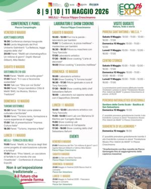 EcoExpo26 Melilli: INVITO AI SOCI DOMENICA 10 MAGGIO h.17,00