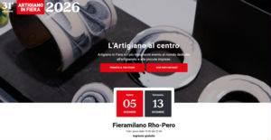 «ARTIGIANO IN FIERA» 30° MOSTRA MERCATO INTERNAZIONALE DELL`ARTIGIANATO MILANO - RHO DAL 5 AL 13 DICEMBRE 2026