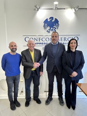 CONFCOMMERCIO SIRACUSA INCONTRA IL CONSOLE GENERALE ONORARIO DELLA TURCHIA