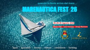 MARENAUTICA FEST 26: 28 - 29 - 30 AGOSTO 2026